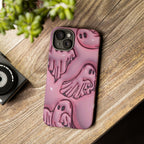 Pink Ghosts Phone Case