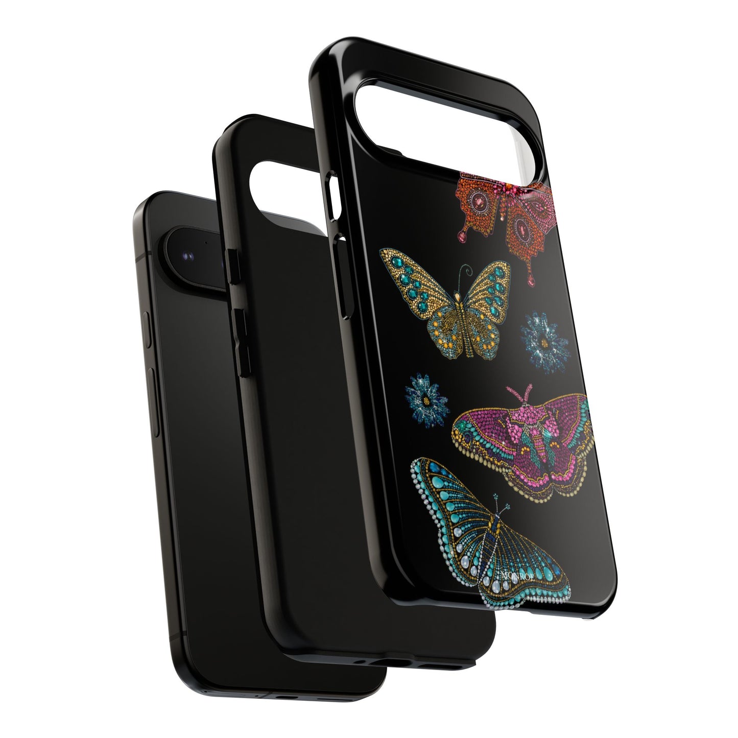 Butterfly Beaded Tough Case