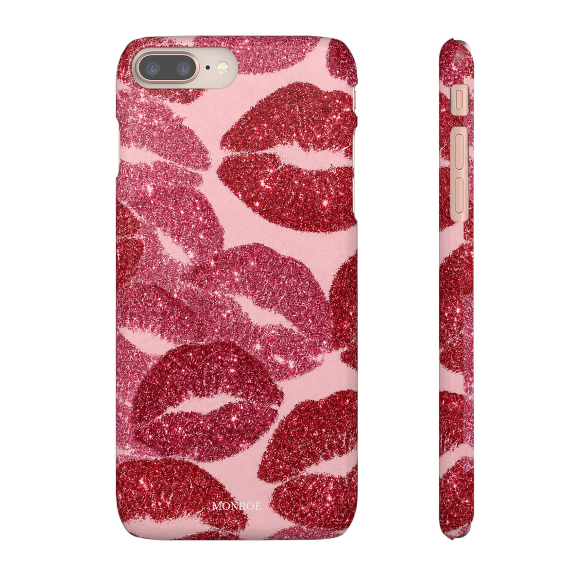 Pink Glitter Kiss Case