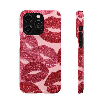 Pink Glitter Kiss Case