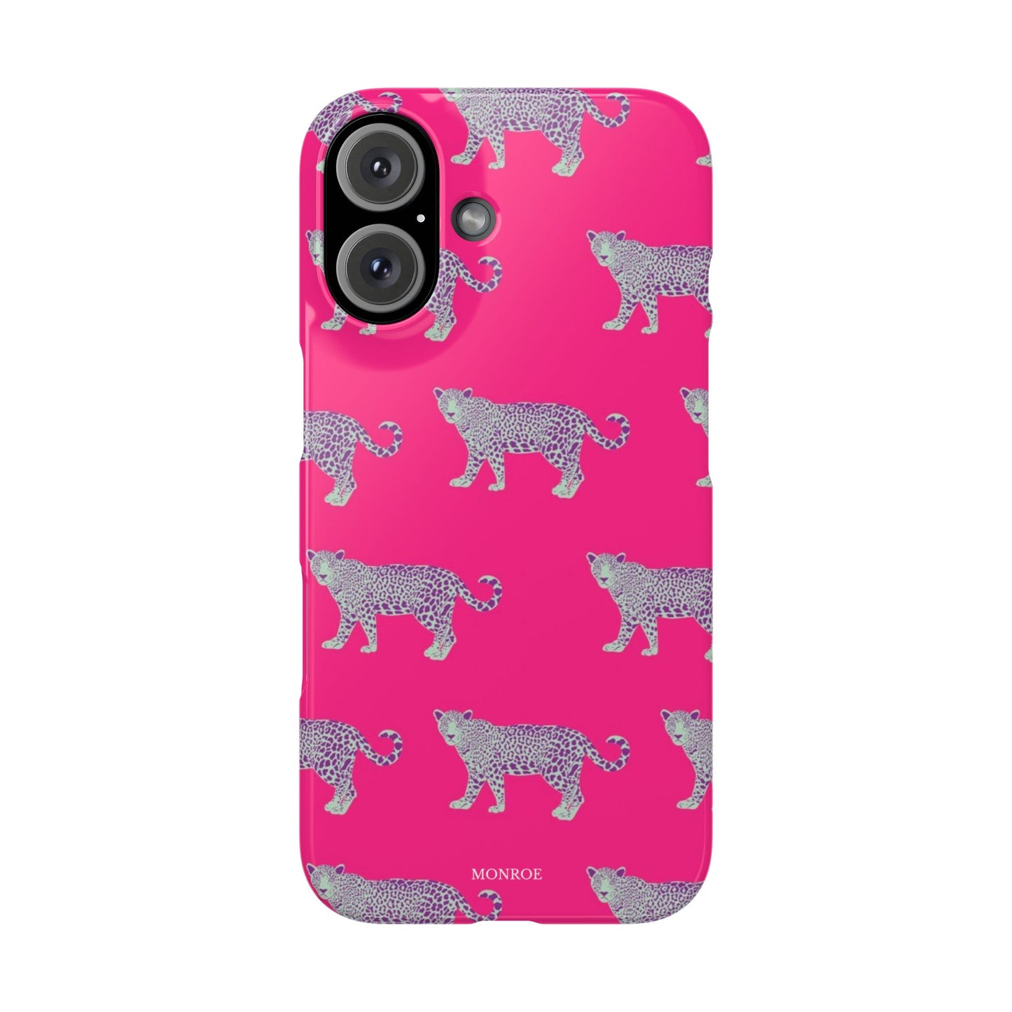 Pink Leopard Pattern Case