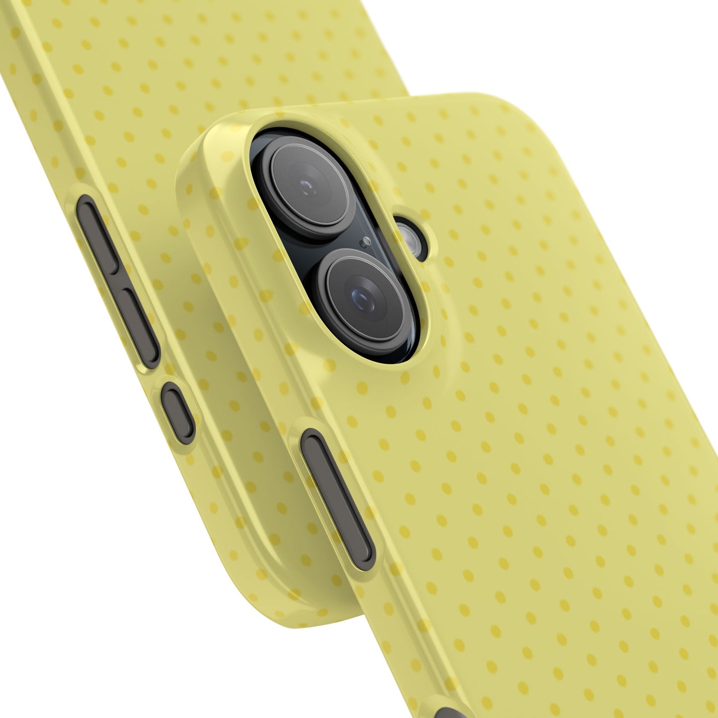 Yellow Polka Dot Snap Phone Case