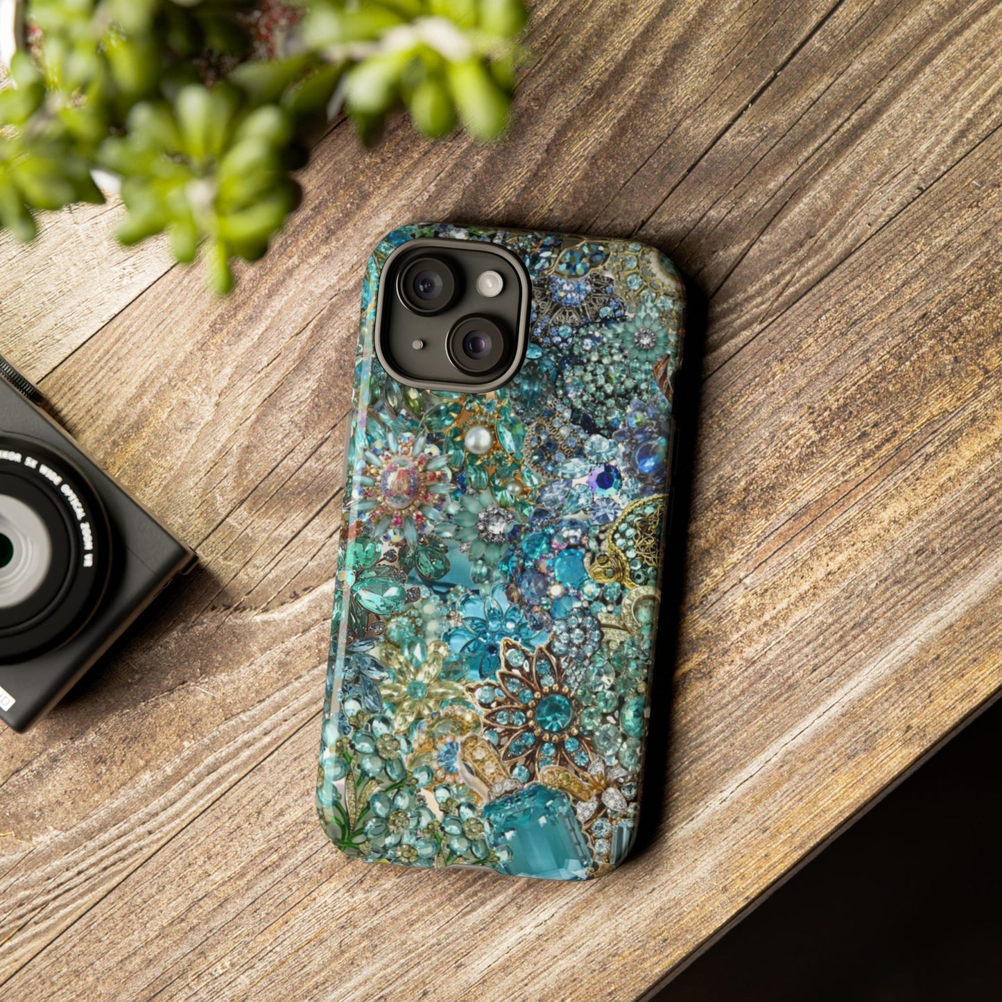 Turquoise Jewel Case