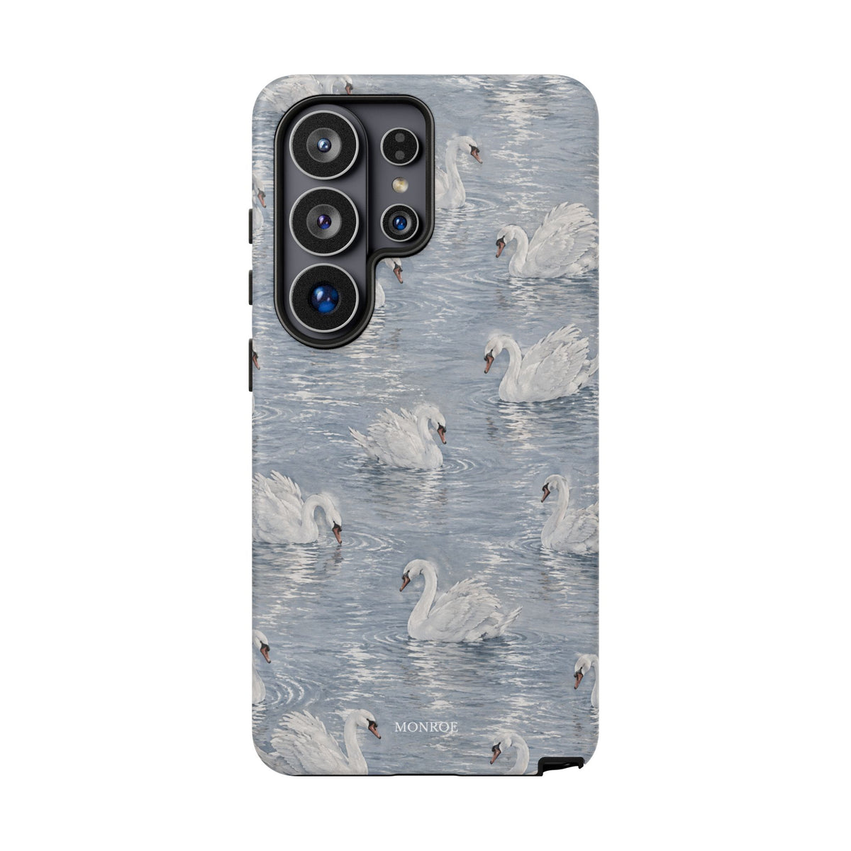 Swan Pattern Tough Case