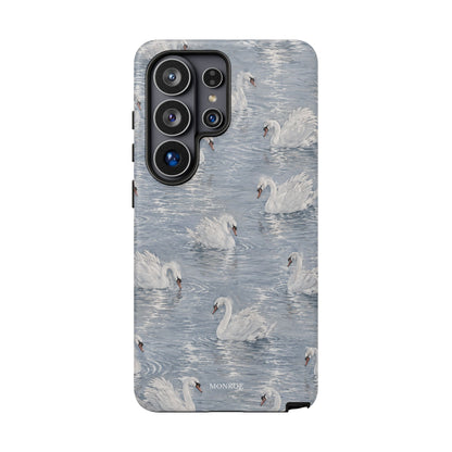 Swan Pattern Tough Case