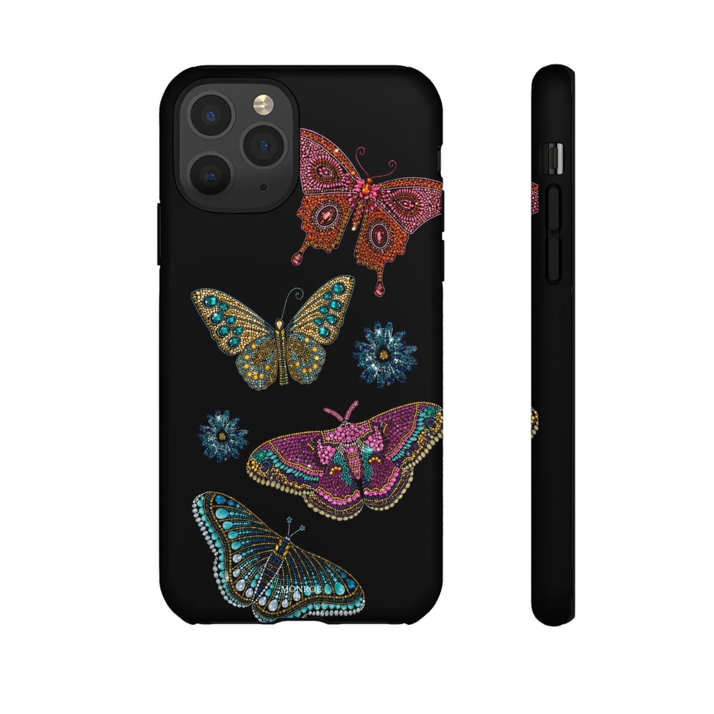 Butterfly Beaded Tough Case