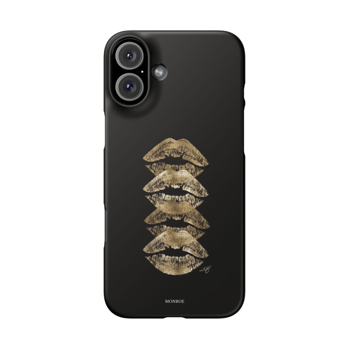 Gold Kiss Stack Case
