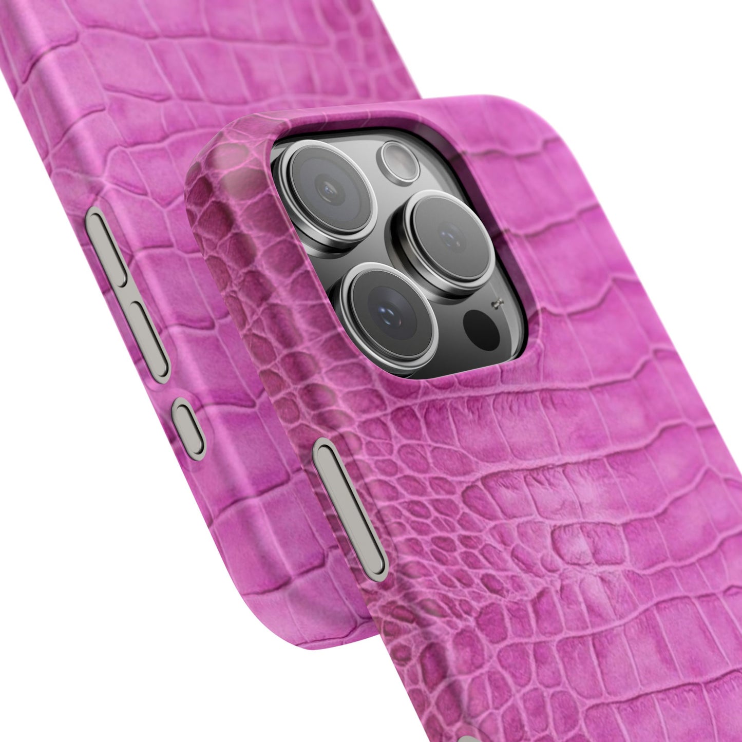 Purple Croc Case