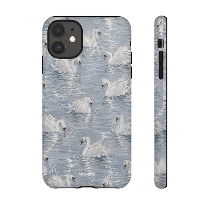 Swan Pattern Tough Case