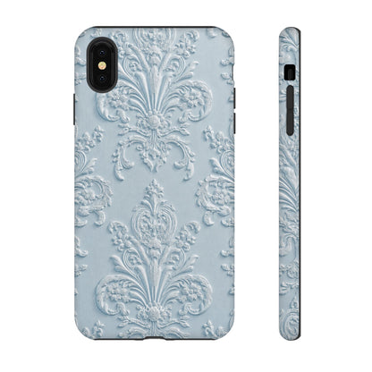 Blue Vintage Pattern Tough Case