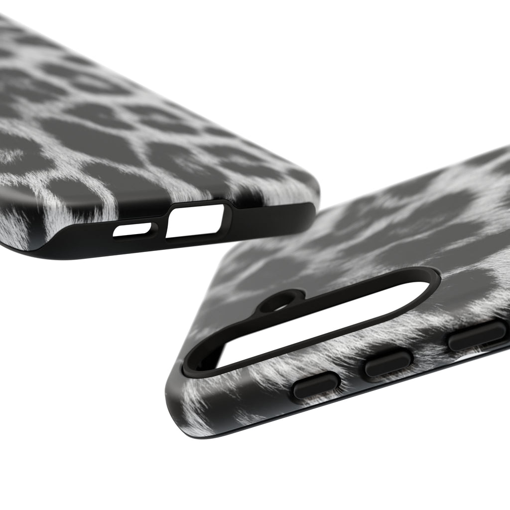 B&W Leopard Phone Case