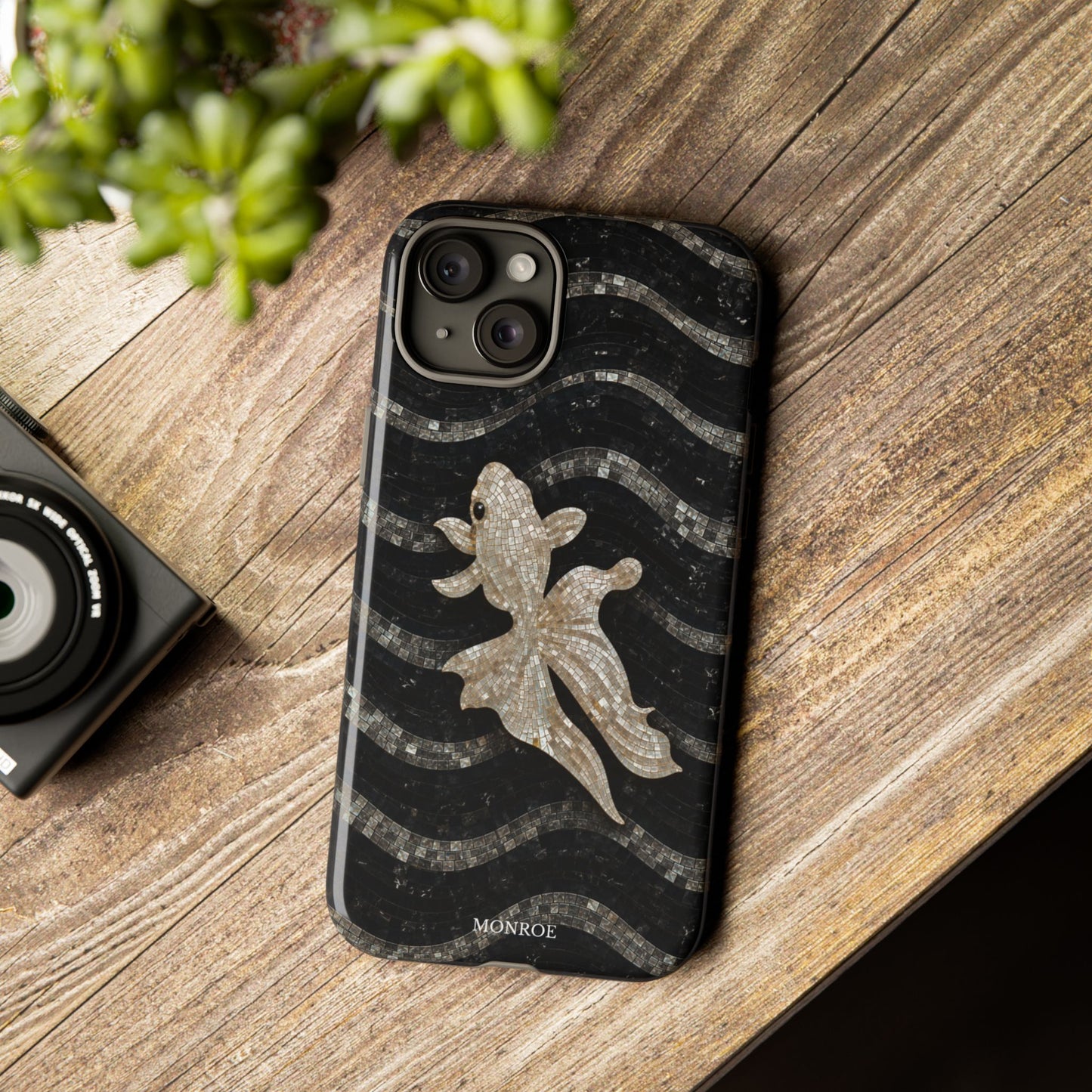 Midnight Fish Mosaic Case
