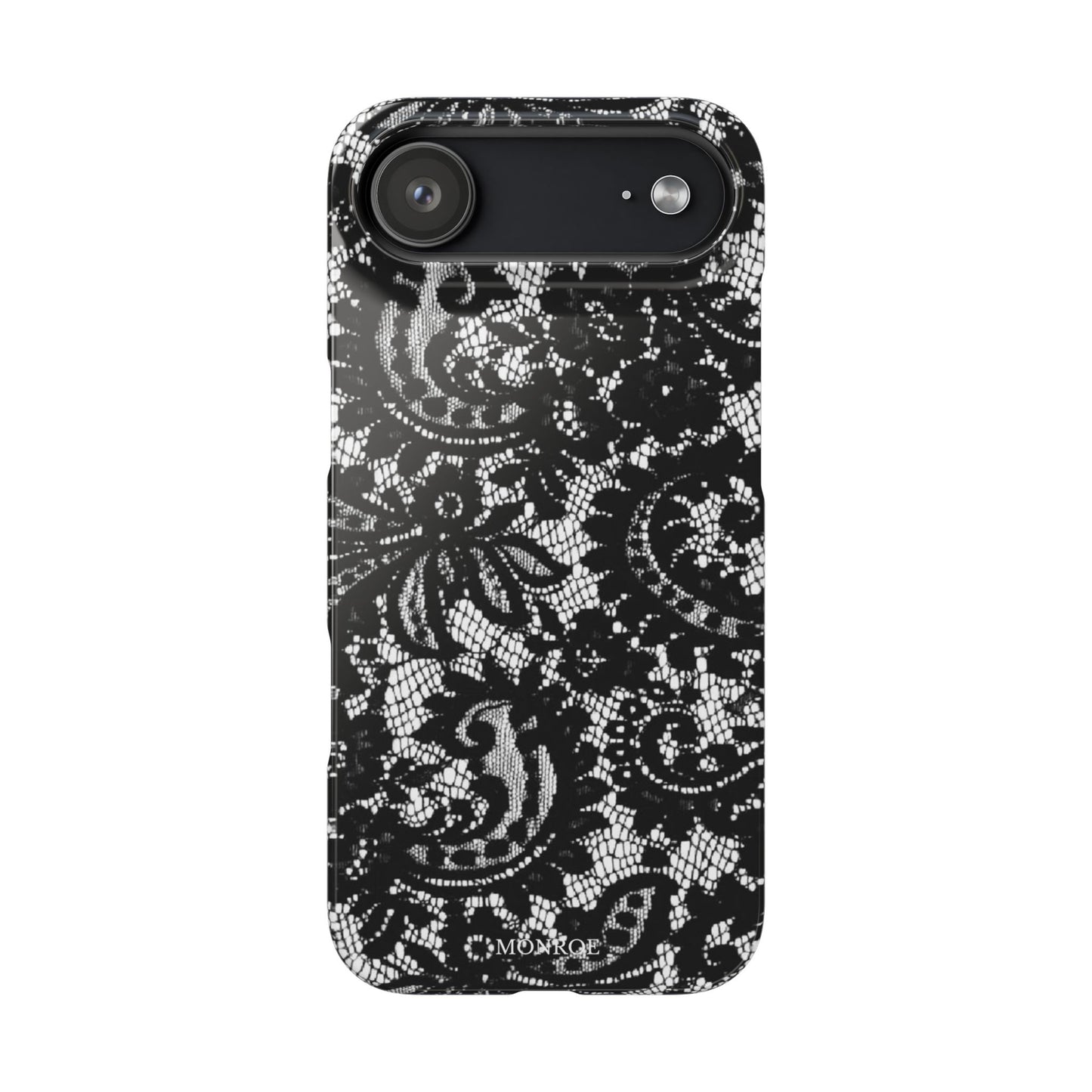 Black Lace Elegant Pattern Case