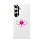 Pink Irish Claddagh Symbol Tough Phone Case