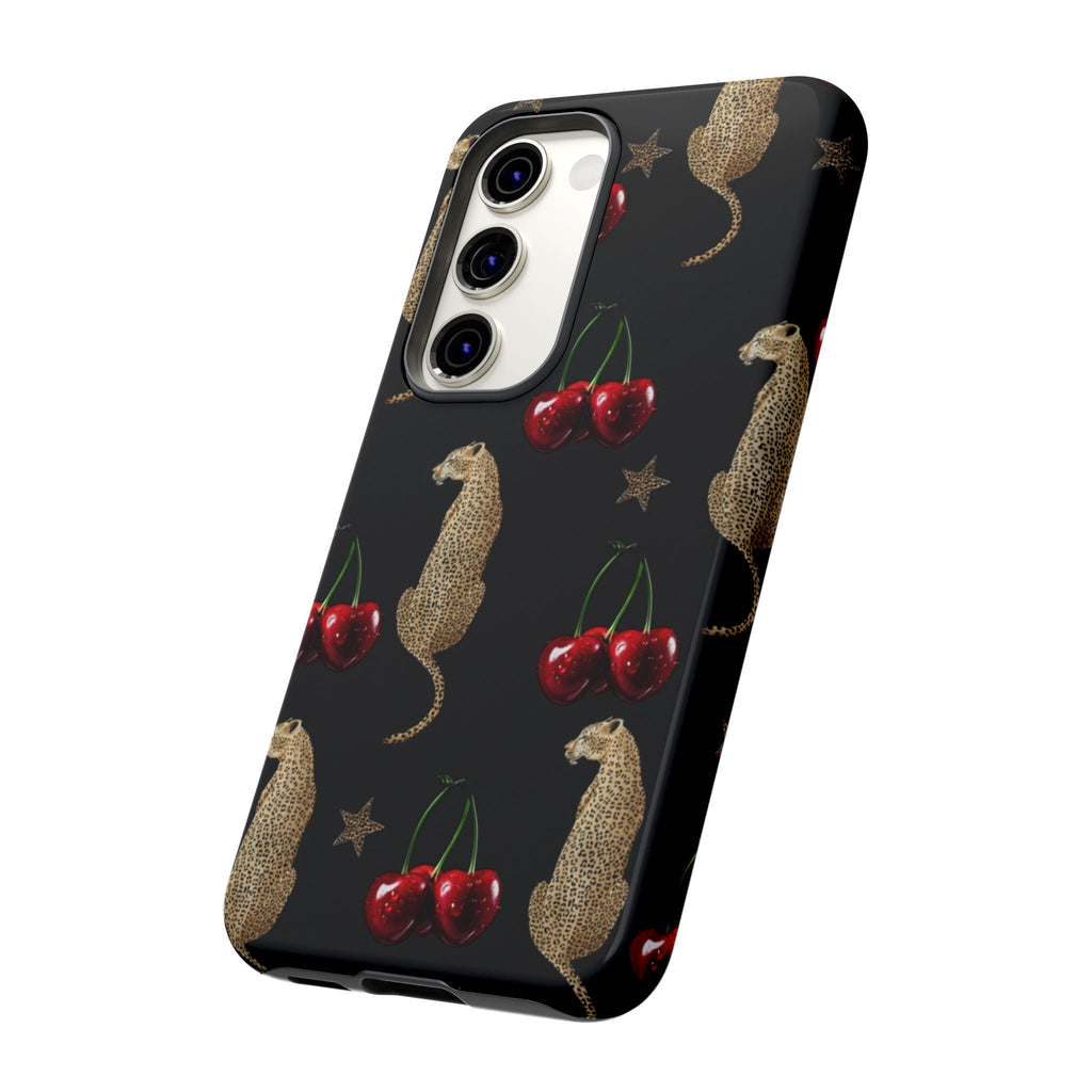 Leopards & Cherries Phone Case