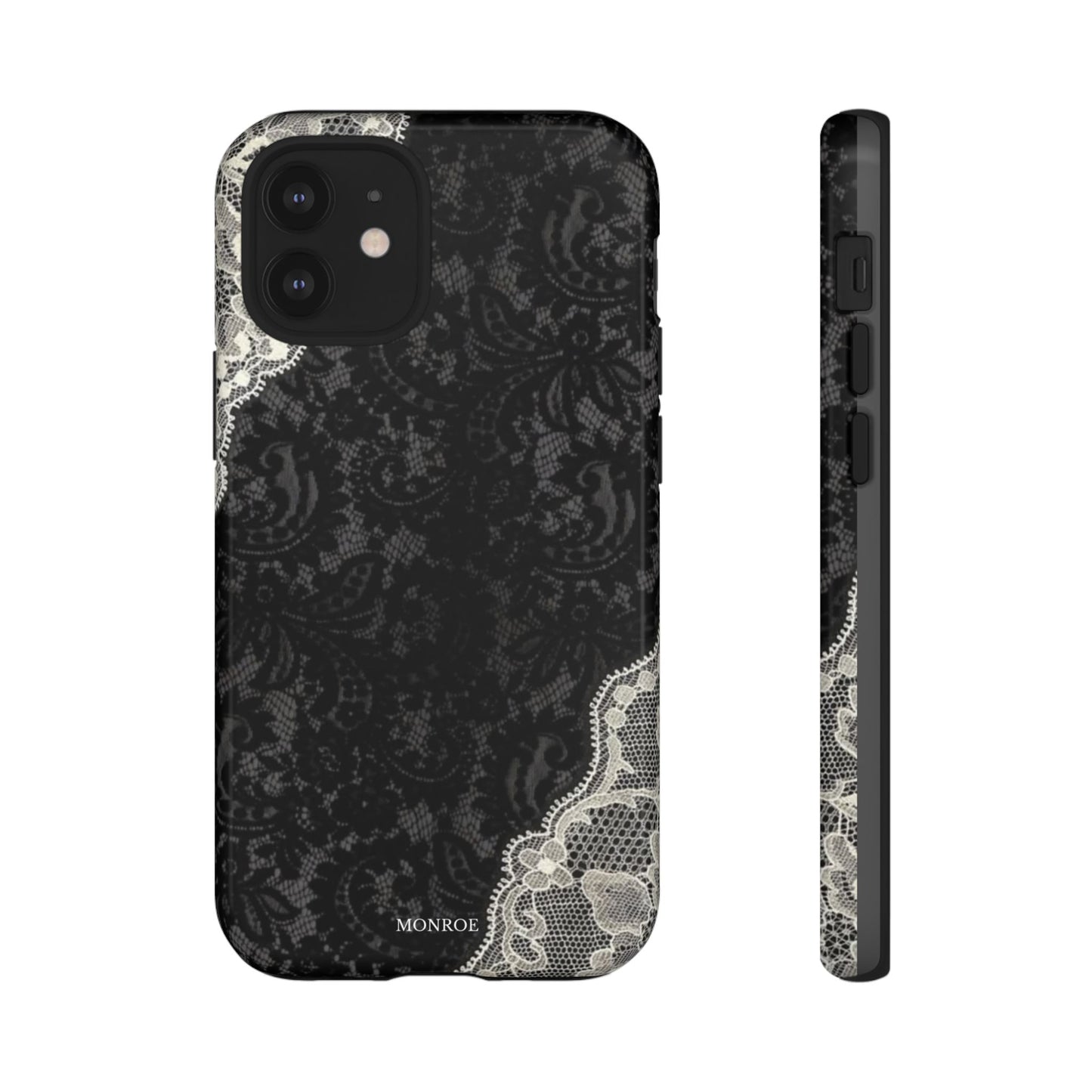 Black & White Edged Tough Case