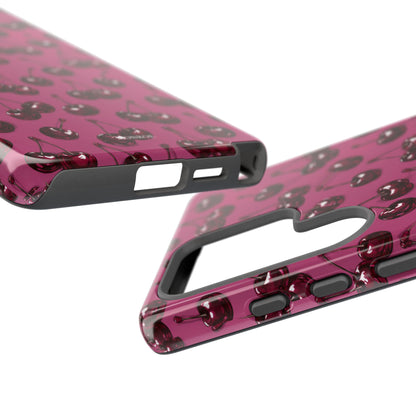 Burgundy Cherries Tough Case