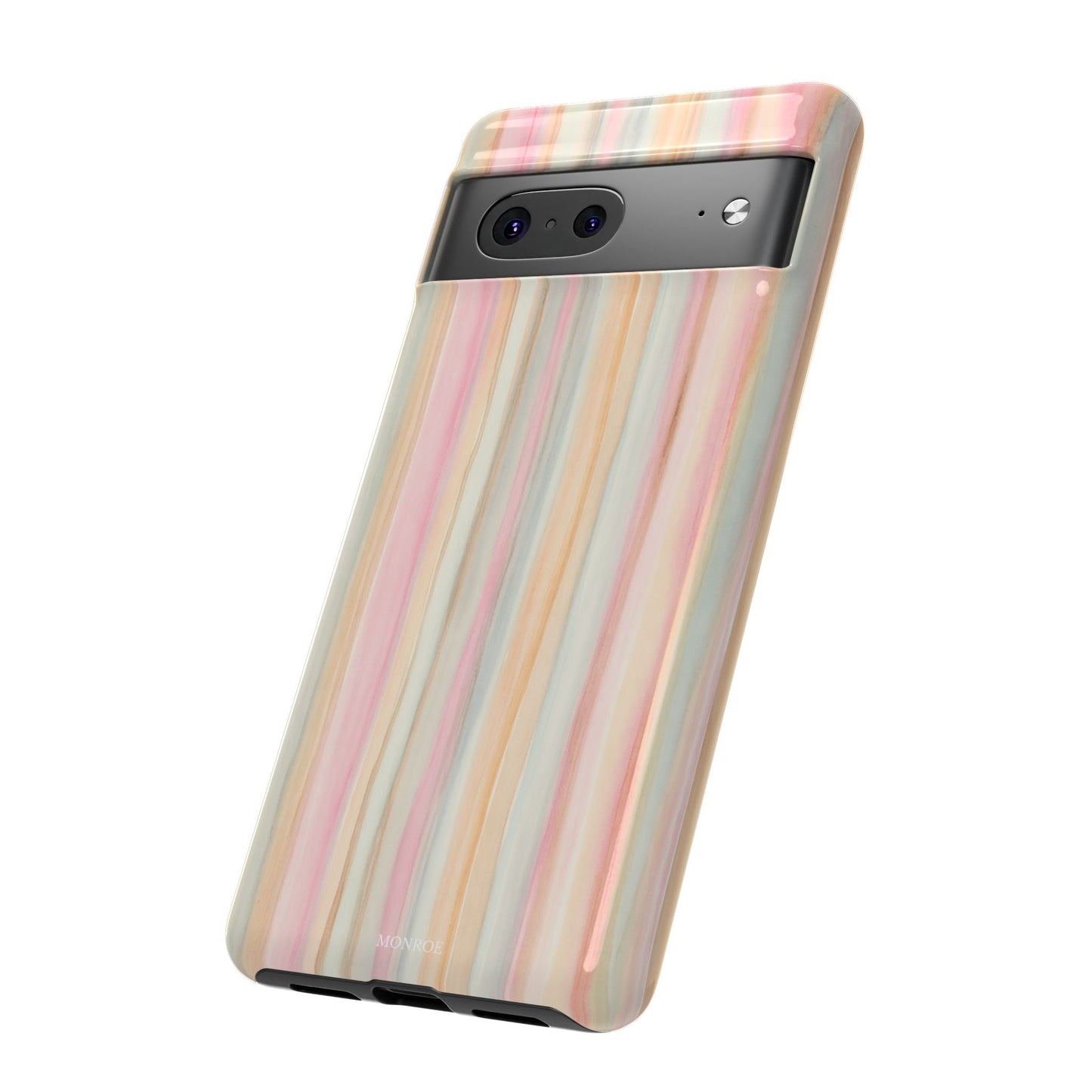 Pastel Watercolor Stripe Tough Case