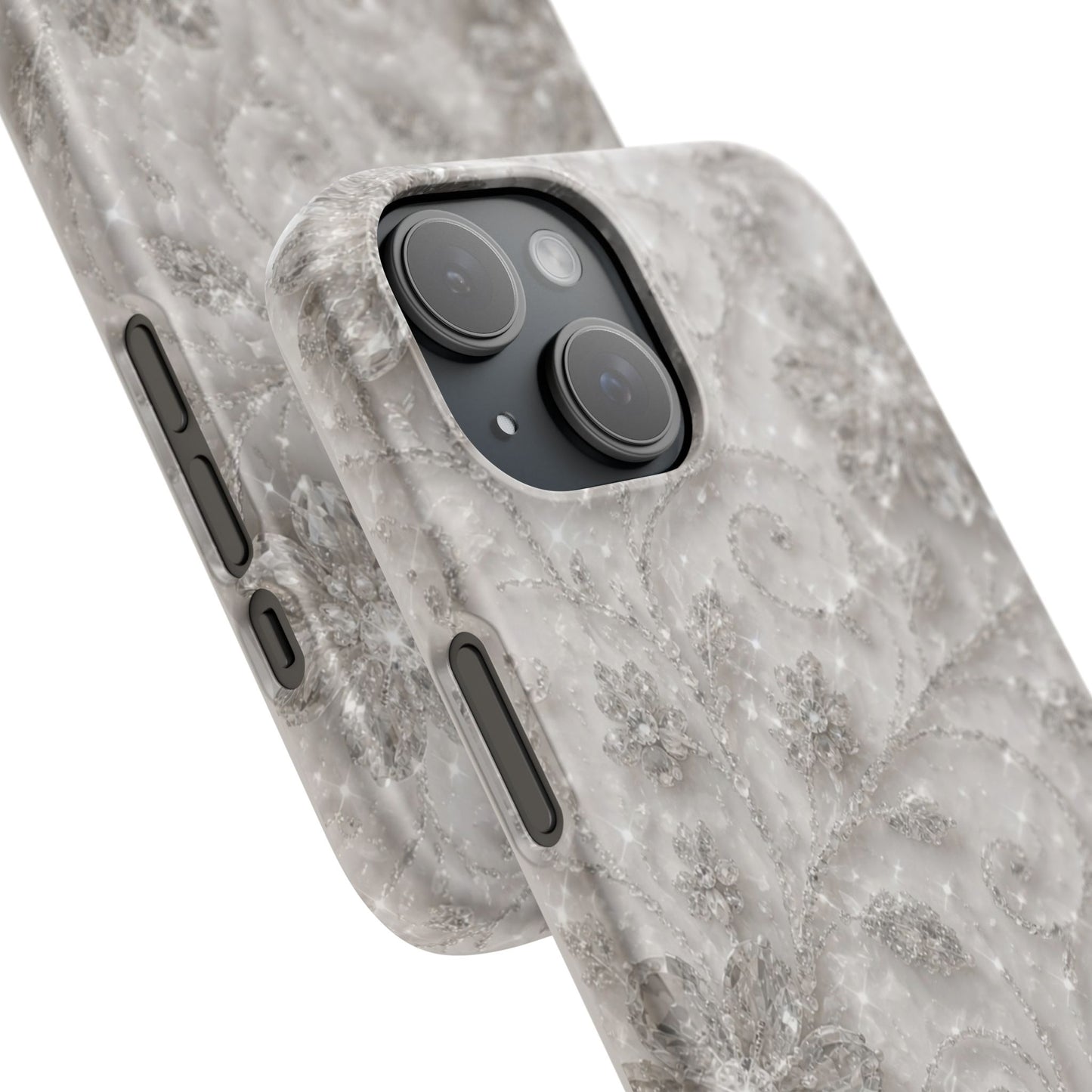 Glittery Floral Case