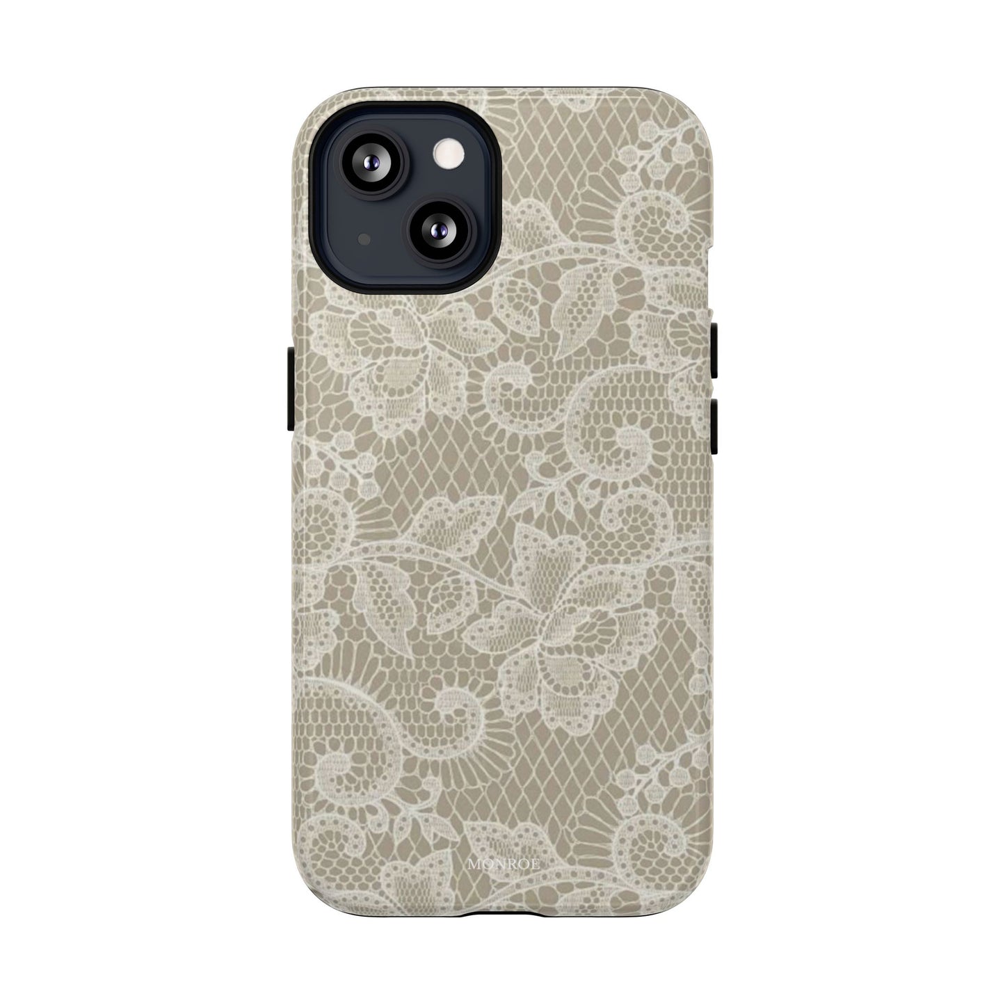 Vintage Beige Lace MagSafe Case