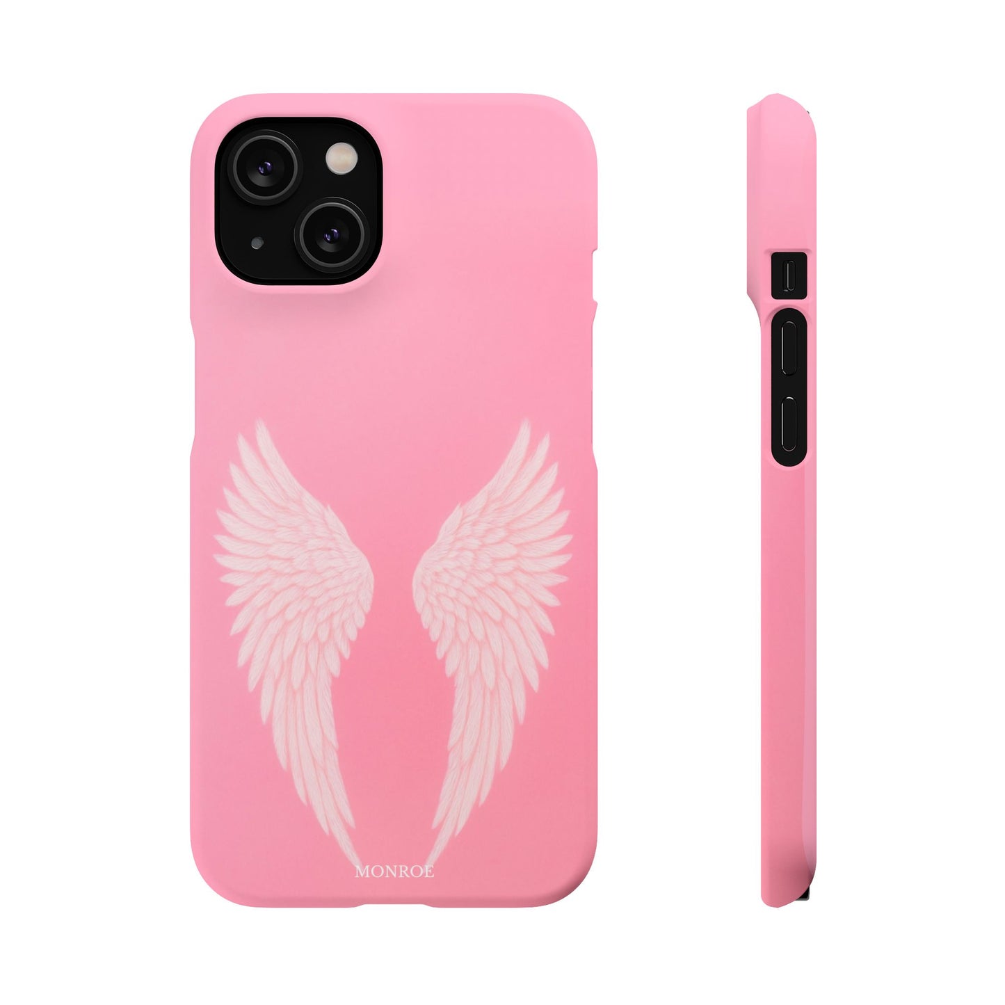 Pink Angel Wings Case