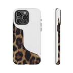 Half Cheetah Print Phone Case