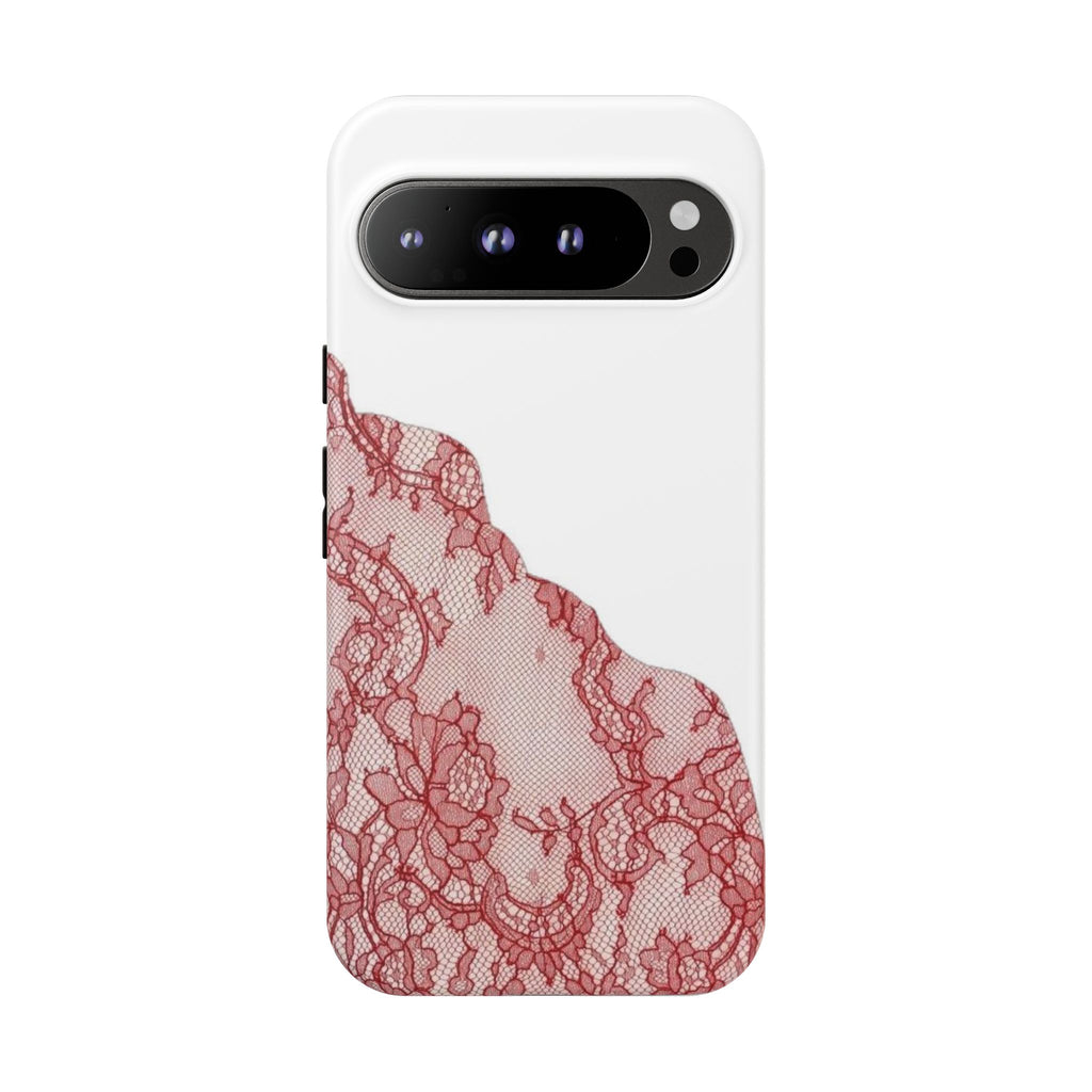 Red Lace Phone Case