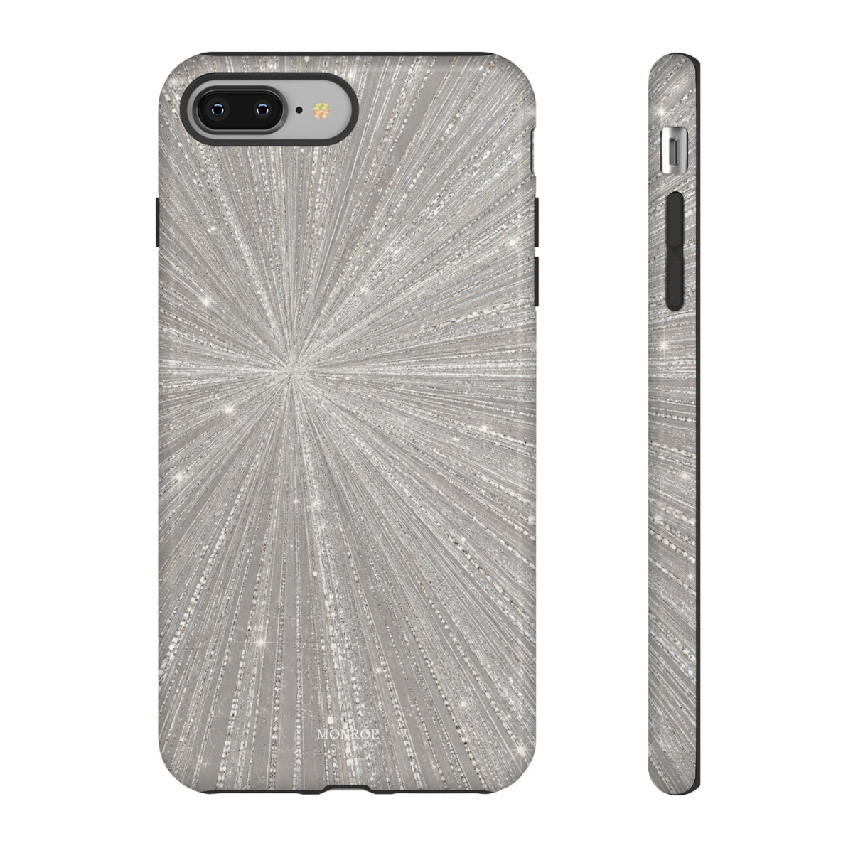 Sparkling Silver Burst Tough Case