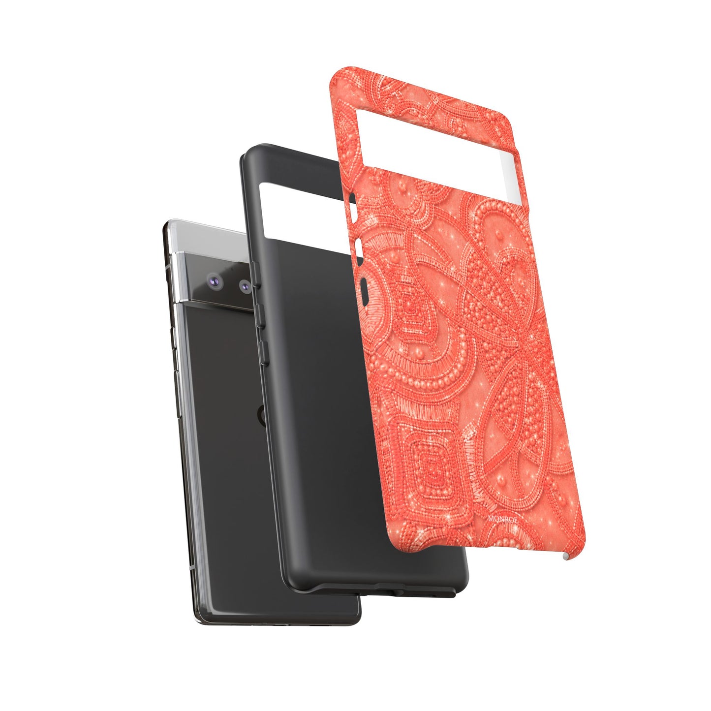 Coral Lace Tough Case