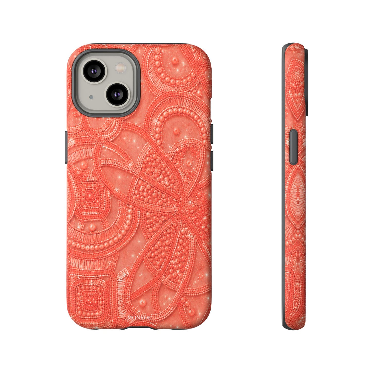Coral Lace Tough Case