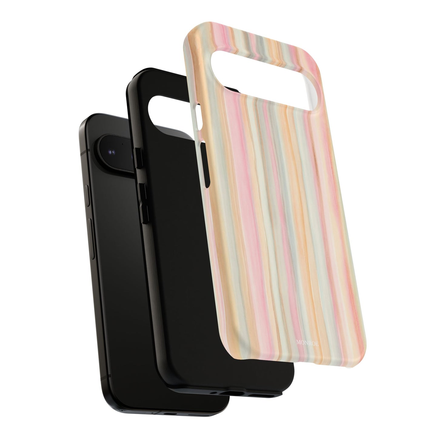 Pastel Watercolor Stripe Tough Case