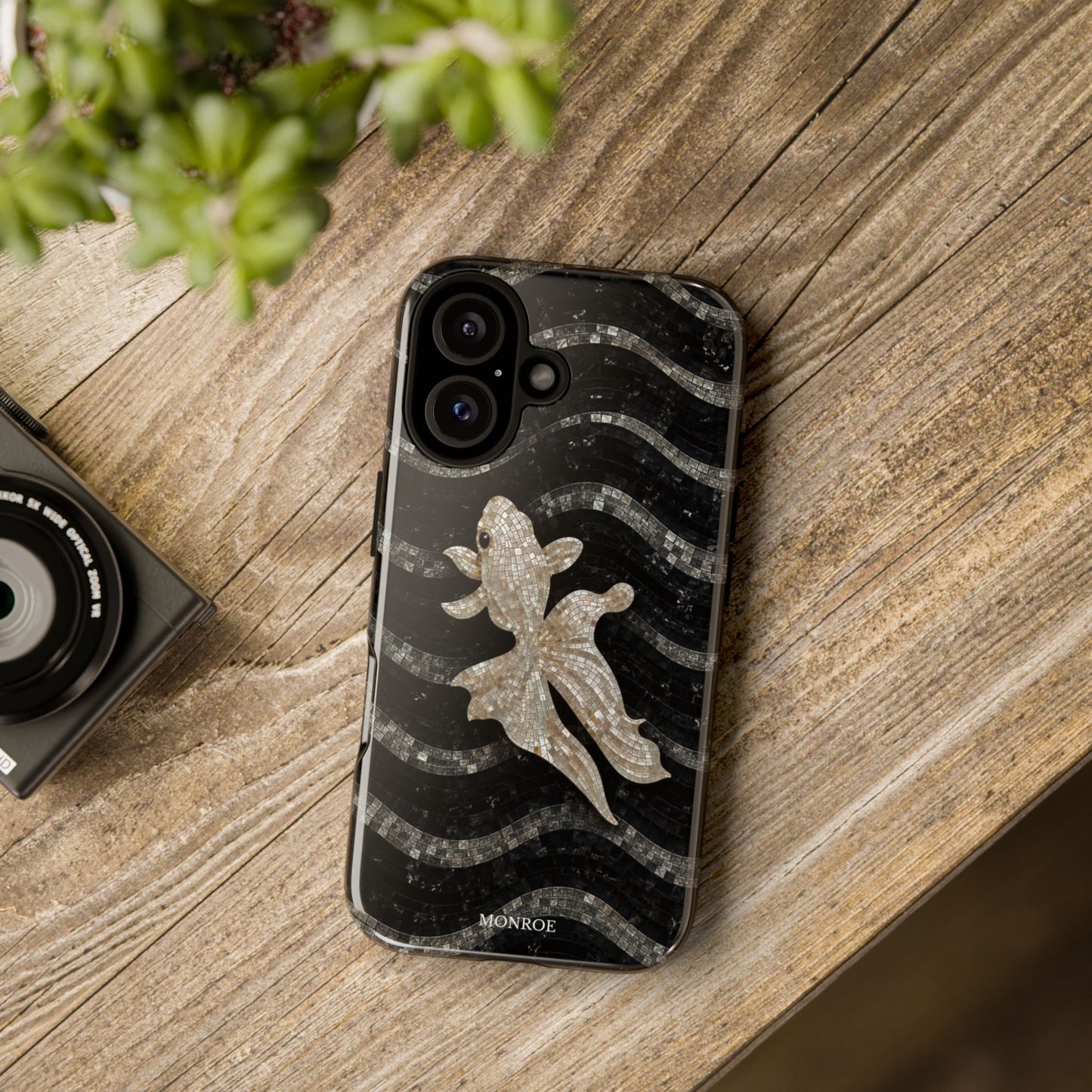 Midnight Fish Mosaic Case