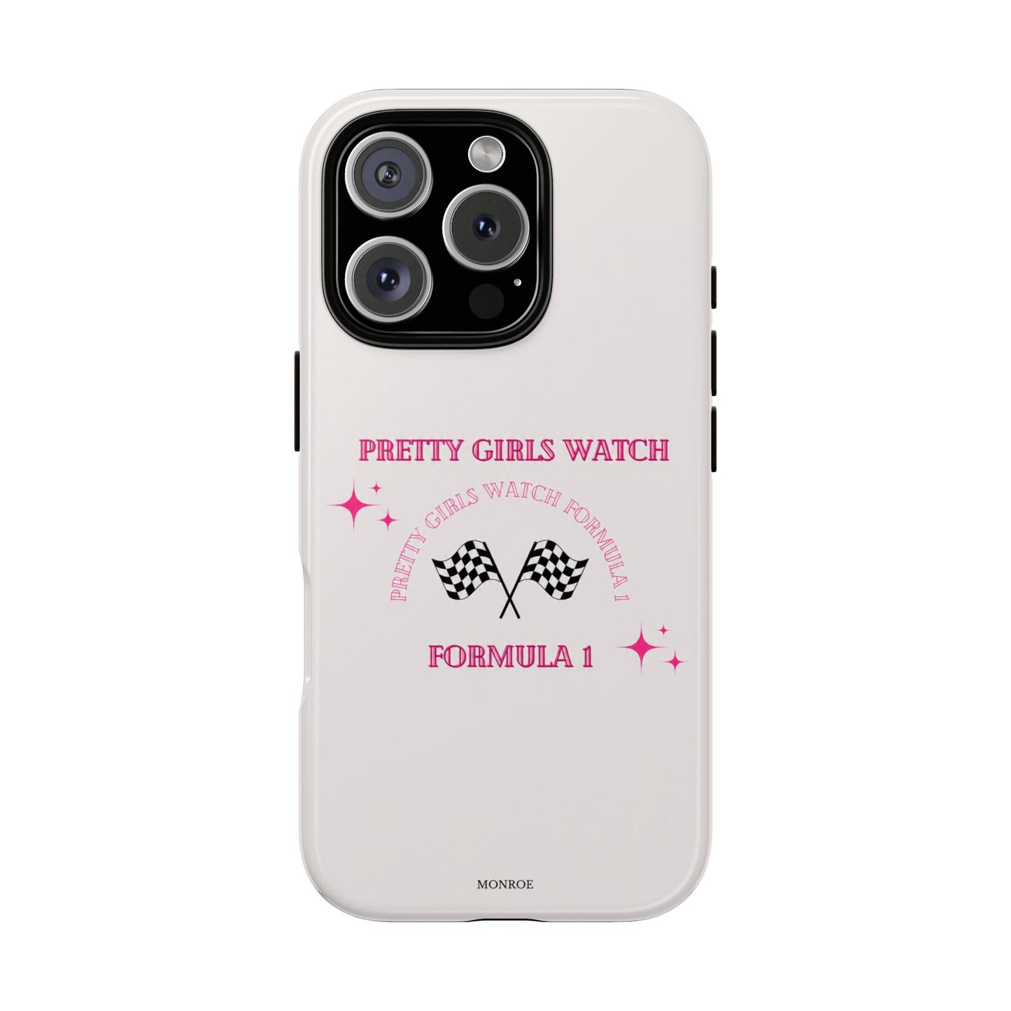 “Pretty Girls Watch Formula 1” Tough Case