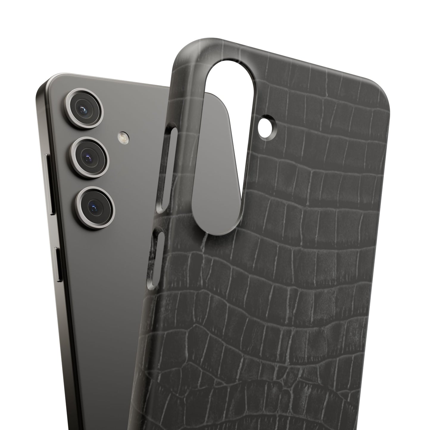 Black Croc Case