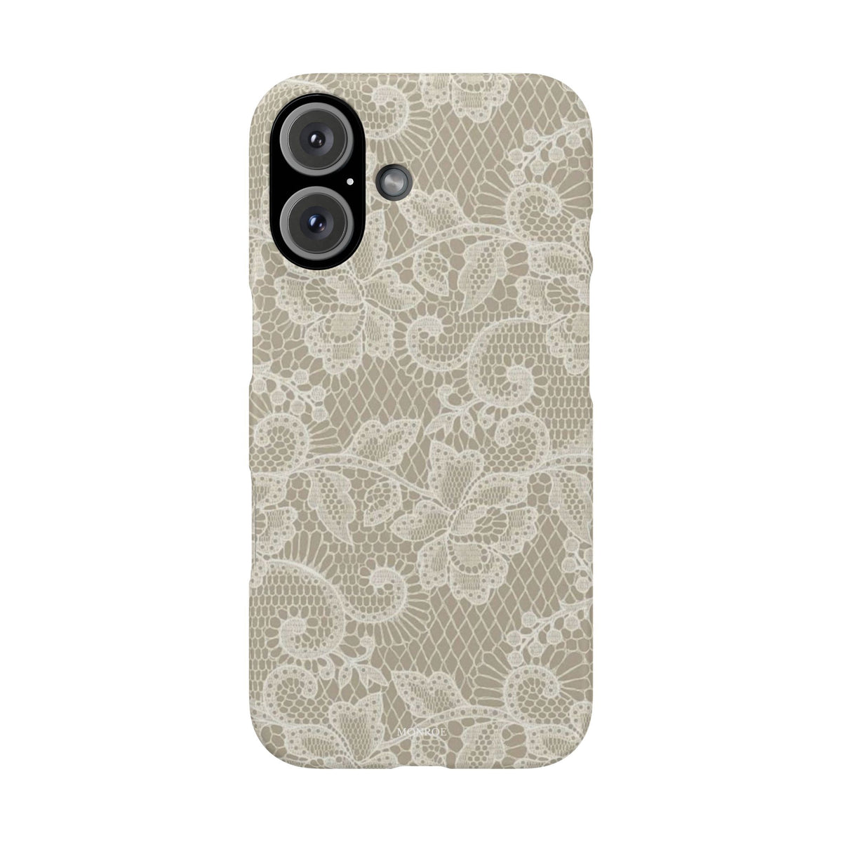 Vintage Beige Lace Case