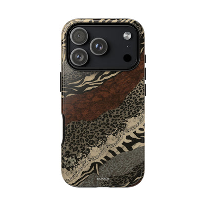 Safari Stripe Tough Phone Case