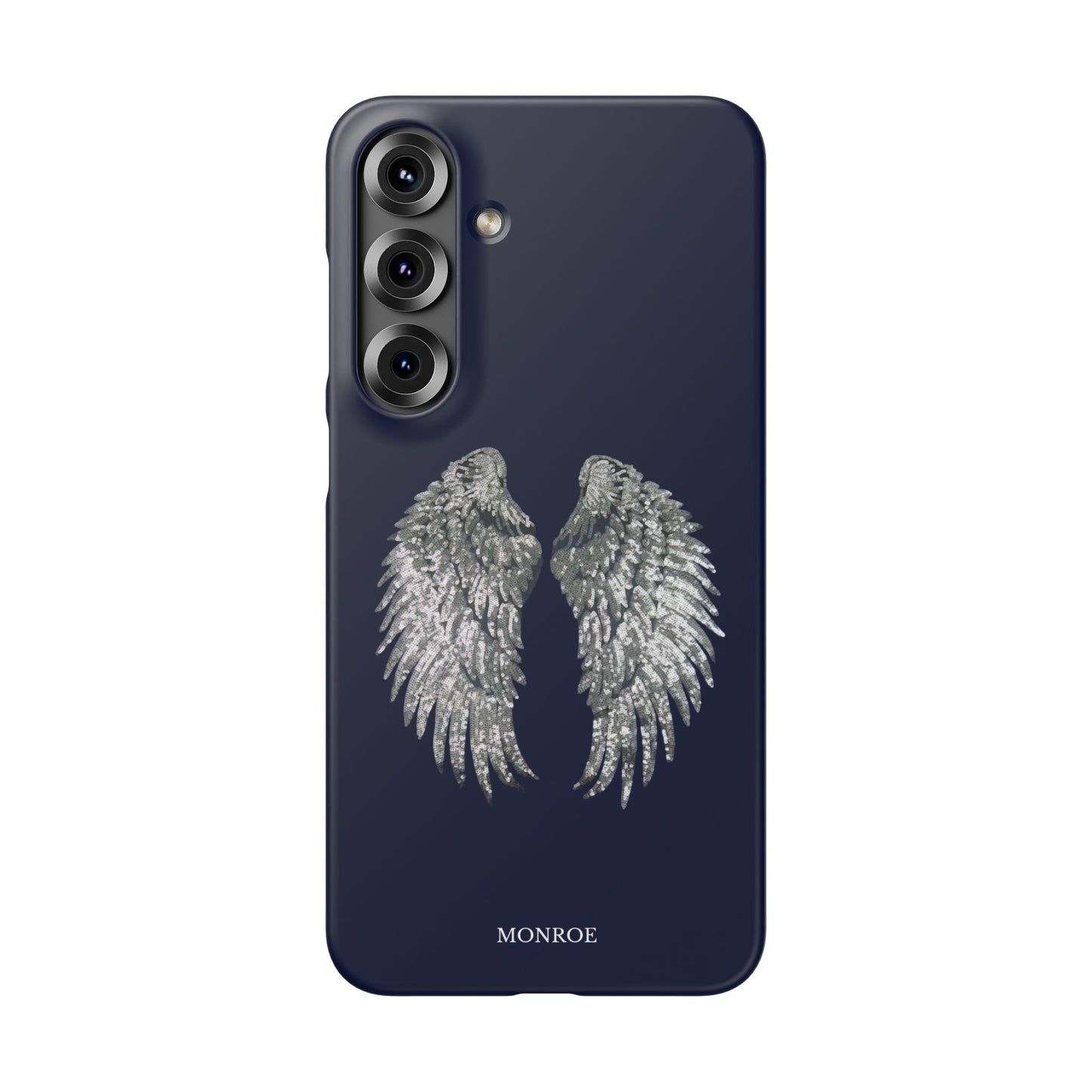 Navy Angel Wings Case