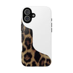 Half Cheetah Print Phone Case