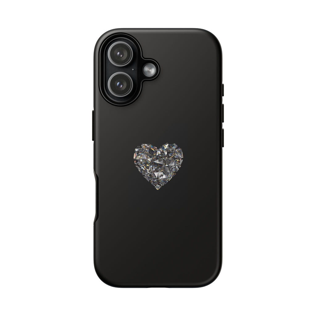 Crystal Heart Phone Case