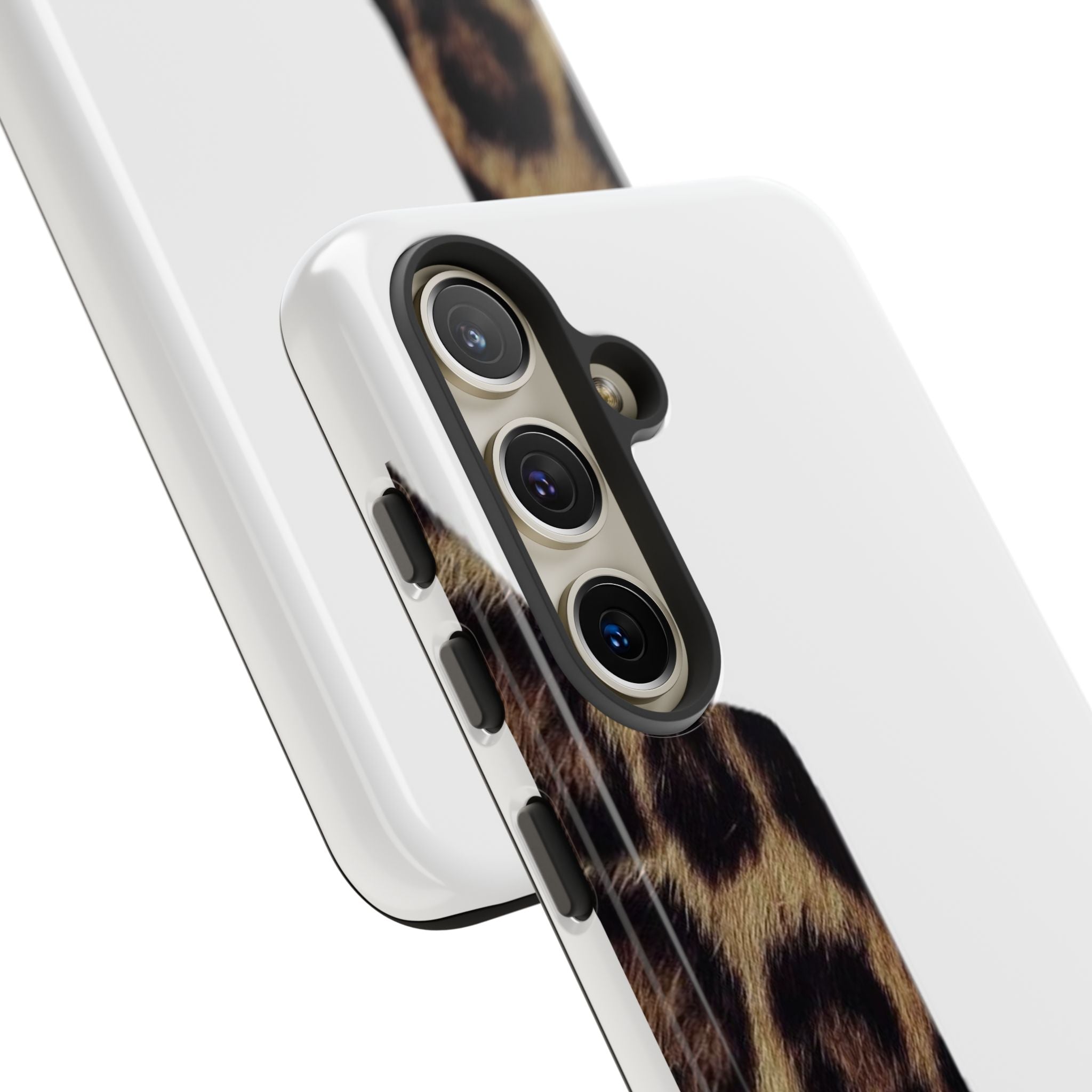 Half Cheetah Print Phone Case