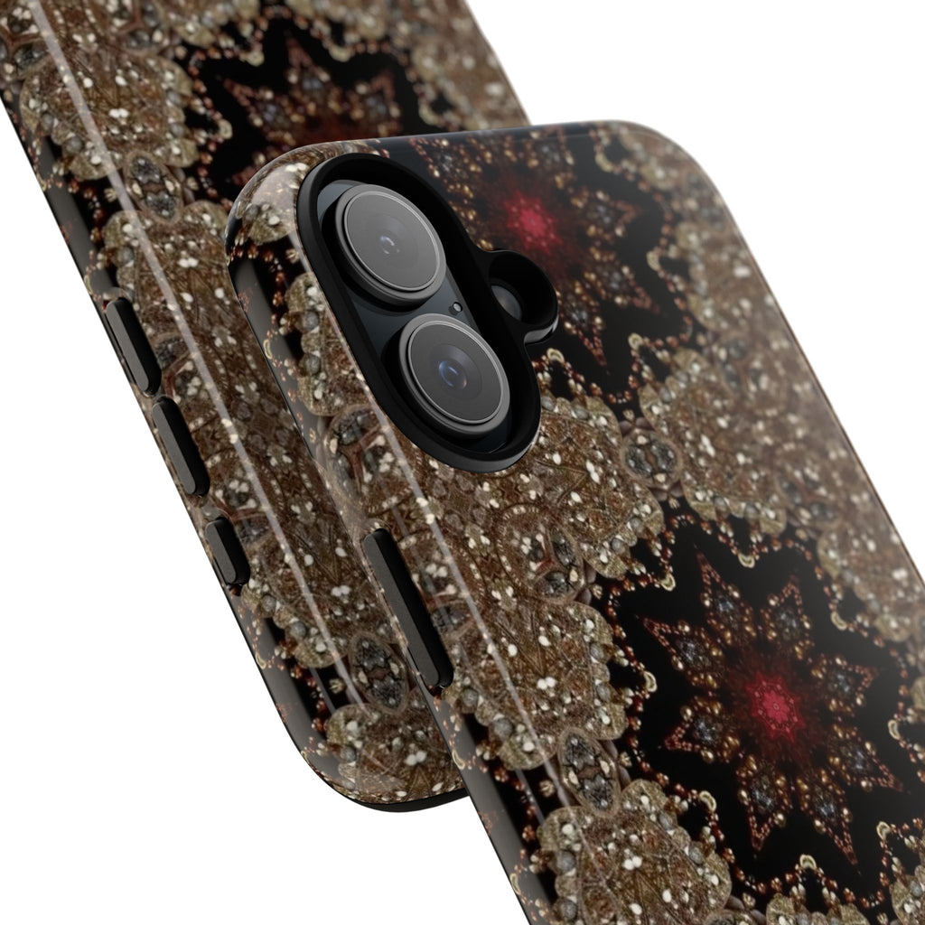 Brown Mandala Tough Protective Case