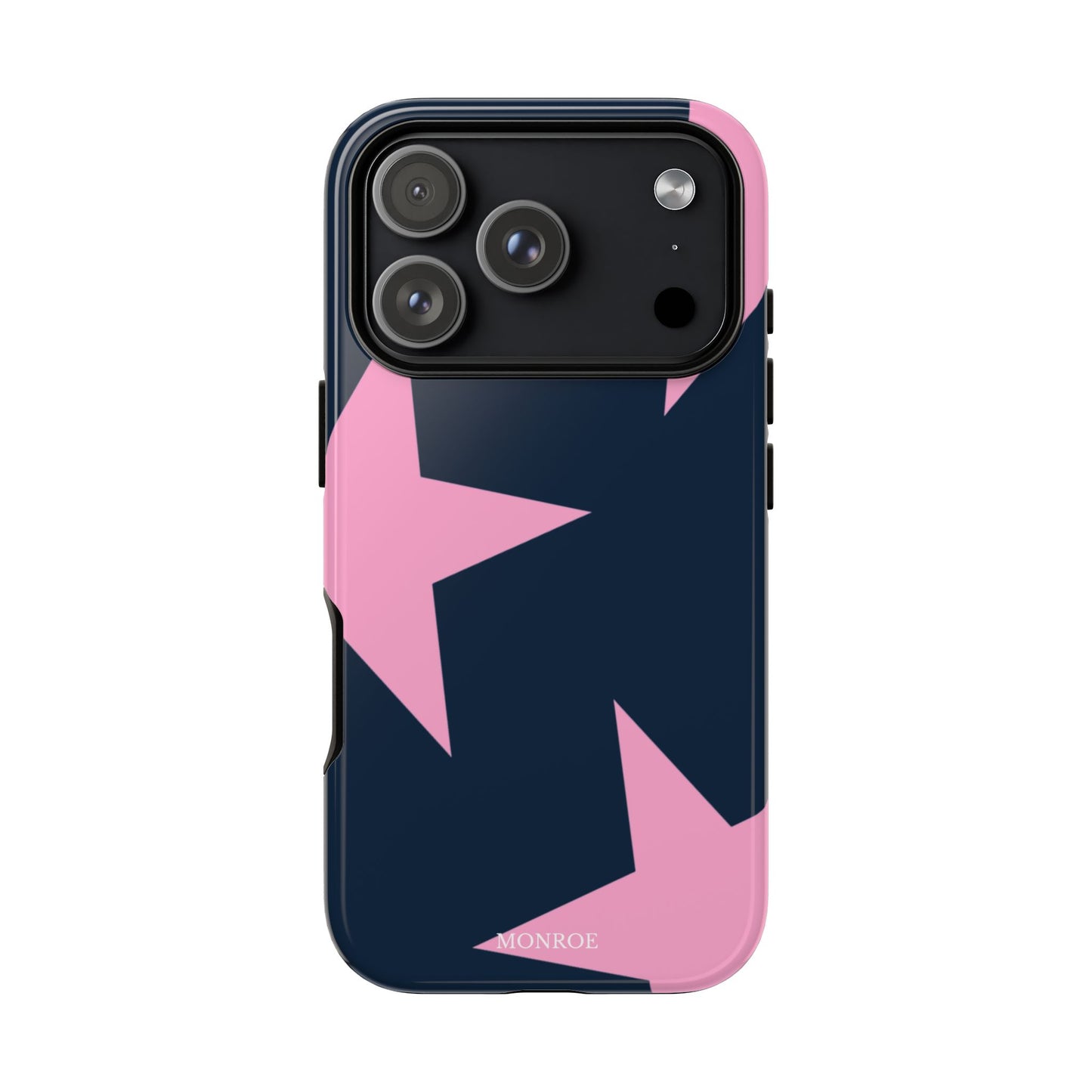 Navy & Pink Star Tough Cover