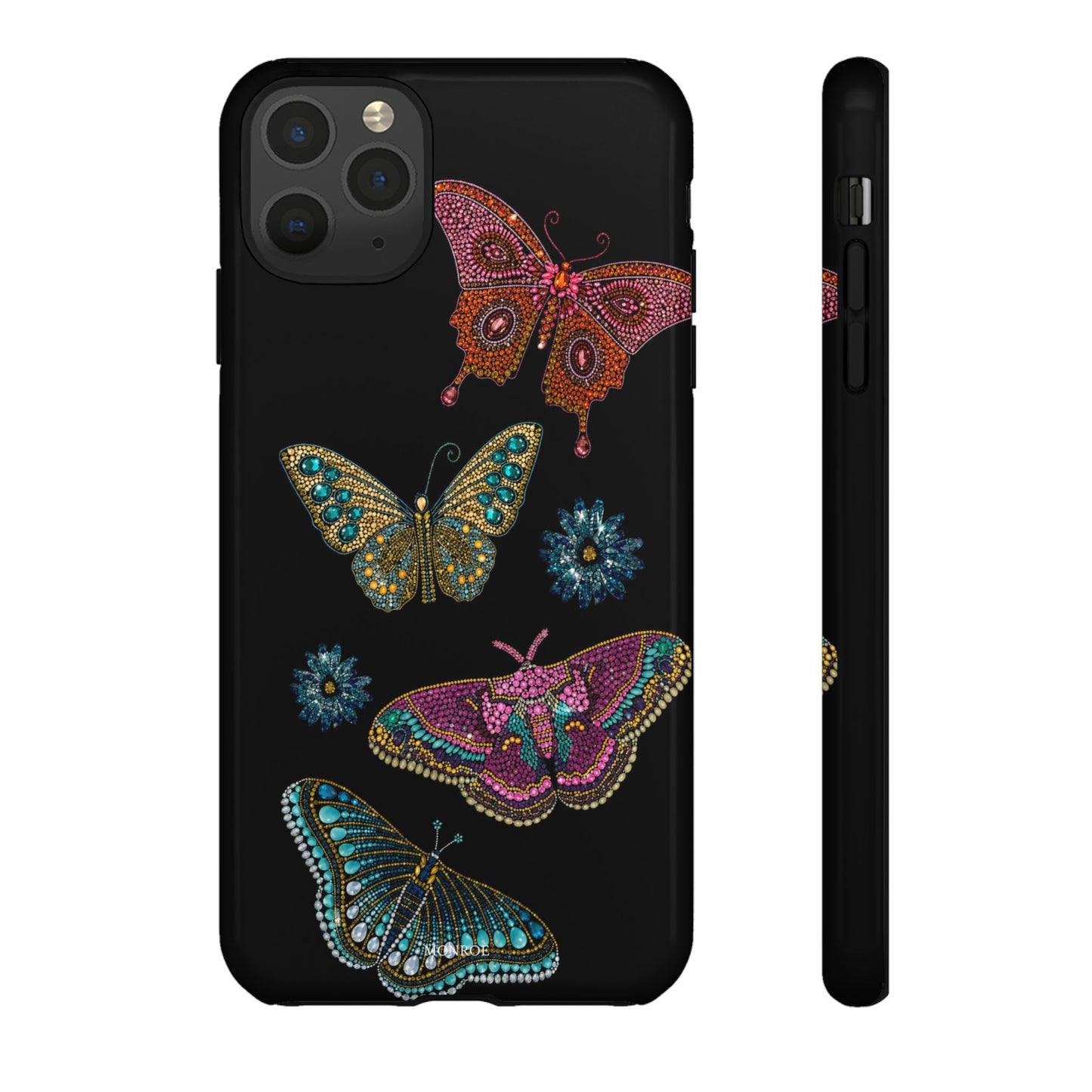 Butterfly Beaded Tough Case