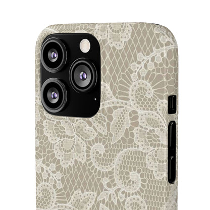 Vintage Beige Lace Case