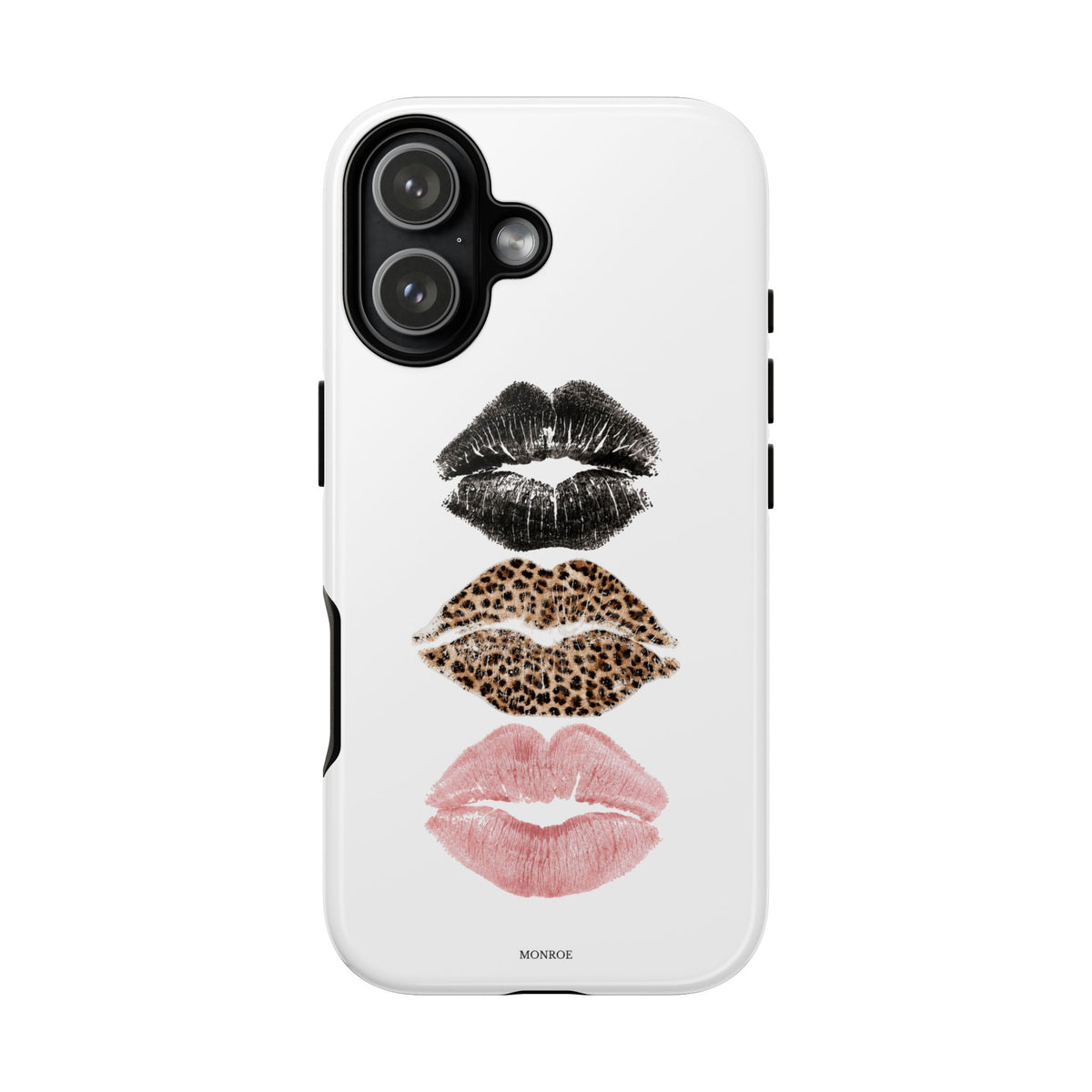 Leopard Glam Lip Tough Case