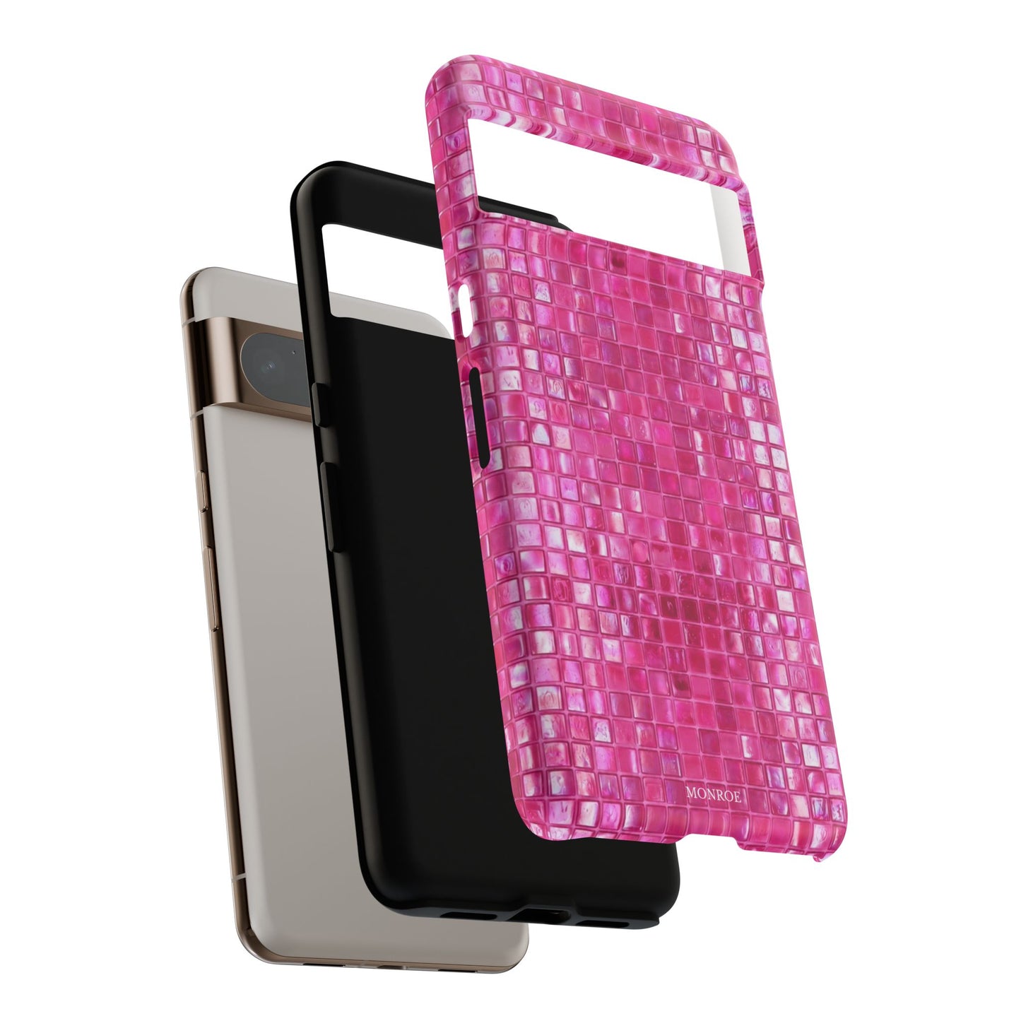 Hot Pink Mosaic Tough Case
