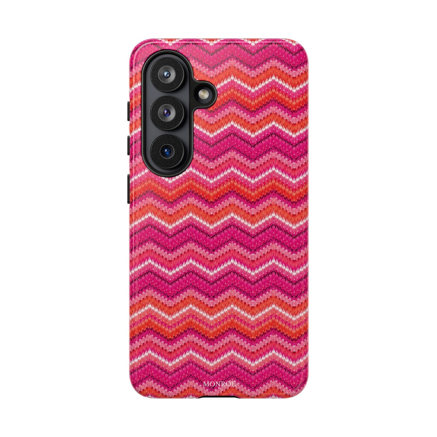 Pink Zigzag Tough Case