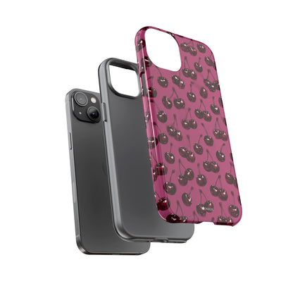 Burgundy Cherries Tough Case
