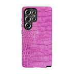 Purple Croc Phone Case