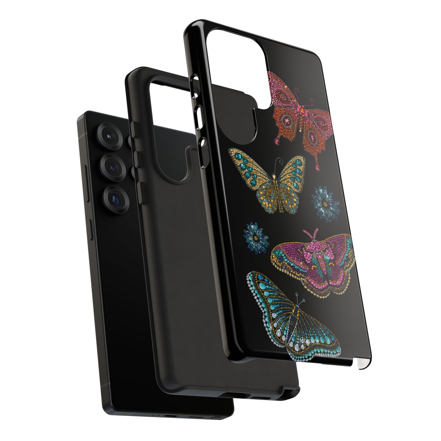 Butterfly Beaded Tough Case